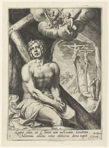 The Good Thief as a penitent sinner