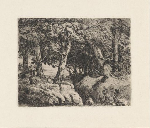 Horsemen with Rifles in a Sunken Lane