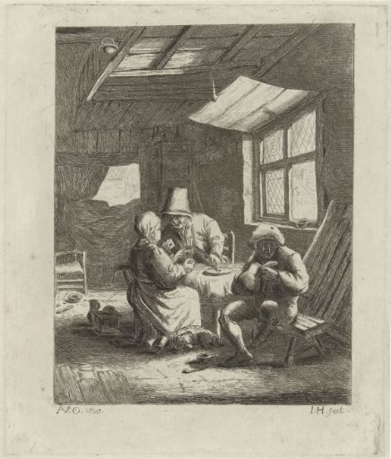 Peasant Interior (First Version)