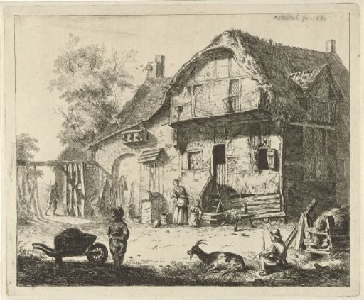 Figures at a Farmstead