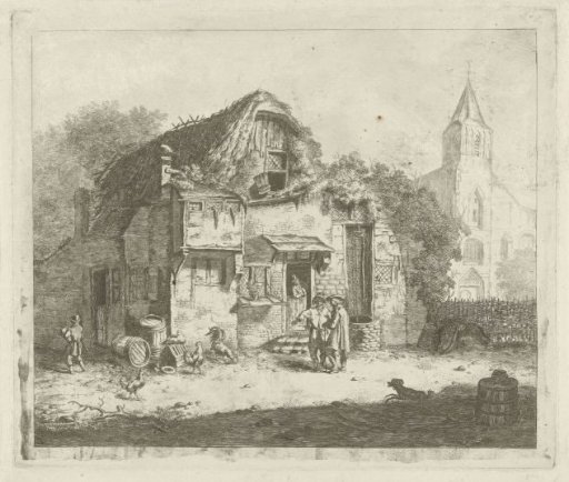 Farm near a Church