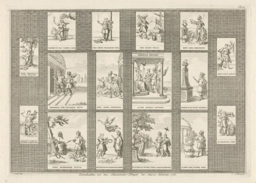 Various Classicist Illustrations of Proverbs