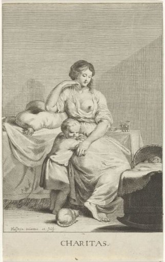 Mother with children