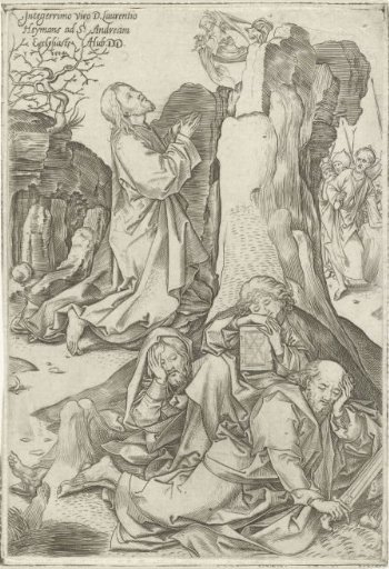 Christ in the garden of Gethsemane