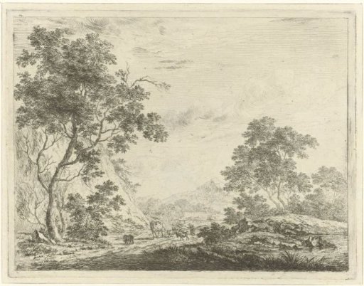 Landscape with Shepherd and Cattle