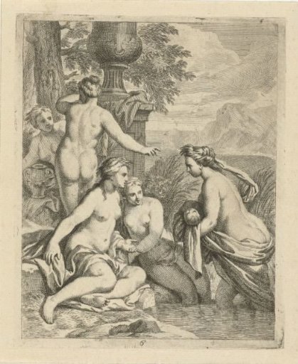 Thetis returns to her water nymphs