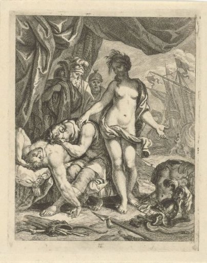 Achilles mourns the death of Patroclus