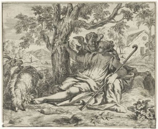 Angel appears to Hagar