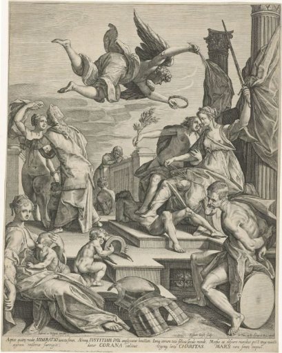 Allegory with Justice, Peace and Charity