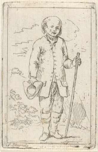 Old Man with a Walking Stick