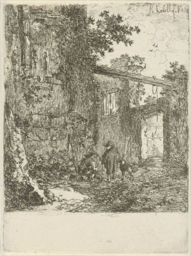Overgrown ruin
