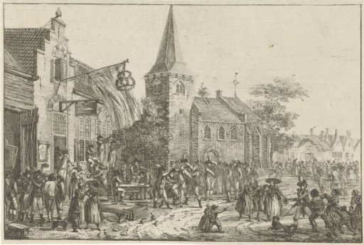 Figures at an Inn