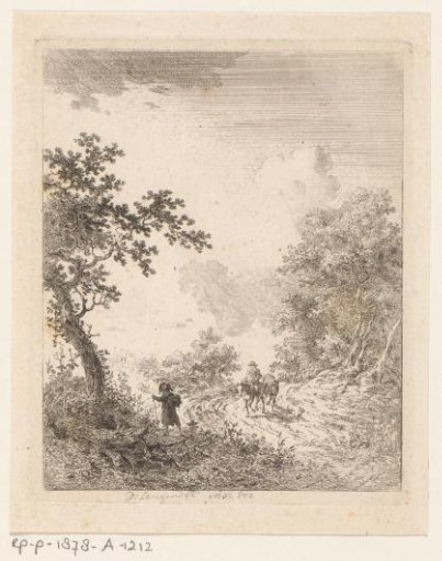 Forest Path with Figures