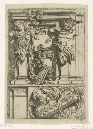 Detail of a Partition or Pedestal with Herm