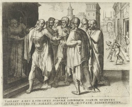Lot urges the crowd to calm