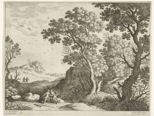 Landscape with Diana and a nymph