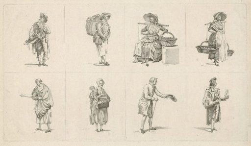 Men and women with different occupations