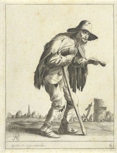 Leper Beggar