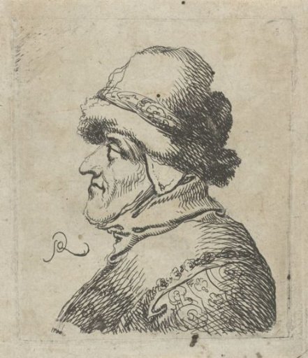 Head of an Old Man with a Cap
