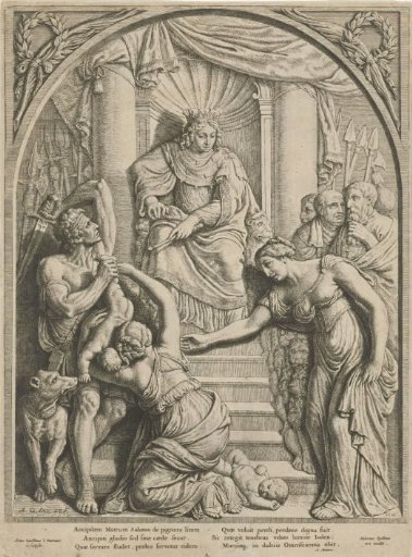 Relief with the Judgment of Solomon in the Vierschaar of the Town Hall on the Dam