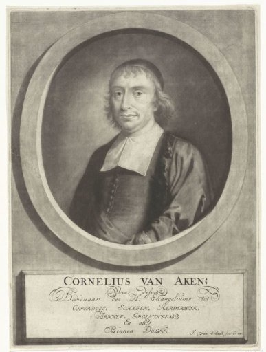Portrait of the Minister Cornelius van Aken