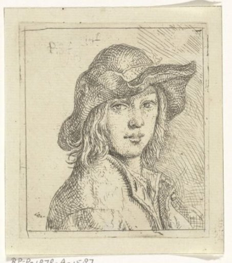 Bust of a Young Man with Hat