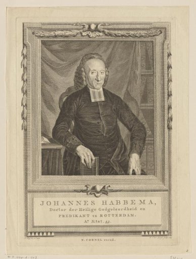 Portrait of Johannes Habbema at the Age of 53