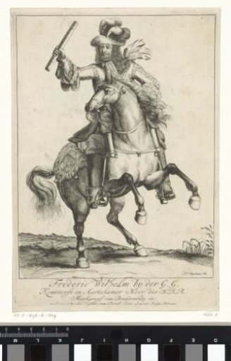 Equestrian Portrait of Frederick William, Elector of Brandenburg