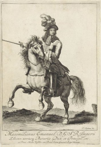 Equestrian Portrait of Maximilian II Emanuel of Bavaria