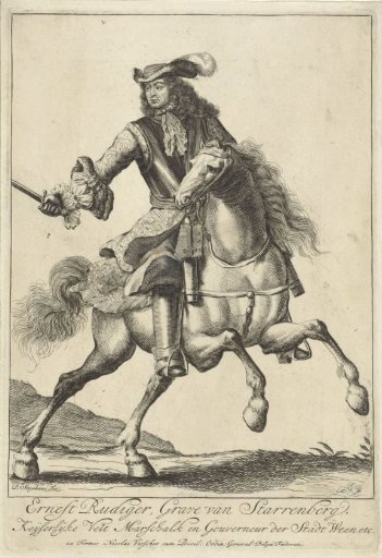 Equestrian Portrait of Ernst Rüdiger von Starhemberg