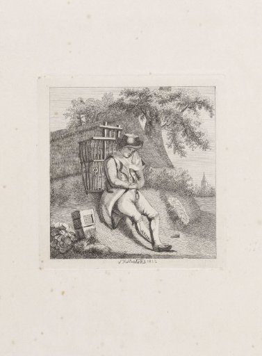 Resting Peddler