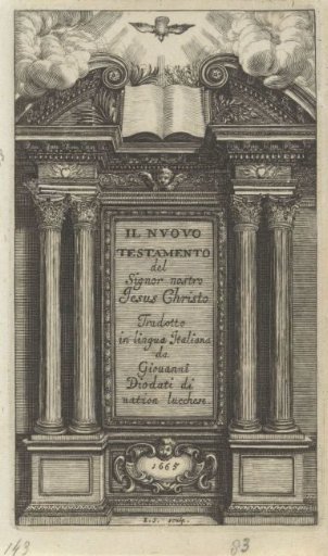 Temple with an Open Bible