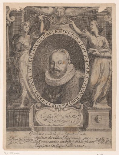 Portrait of Johann Rudof Rahn