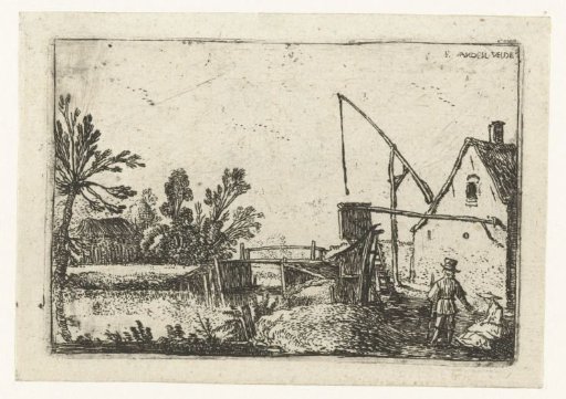 Farmhouse by a canal