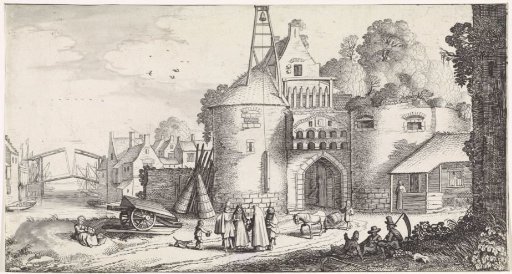 Figures at a City Gate