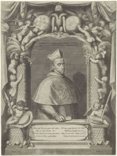 Portrait of Albert, Archduke of Austria, in Cardinal's Robes