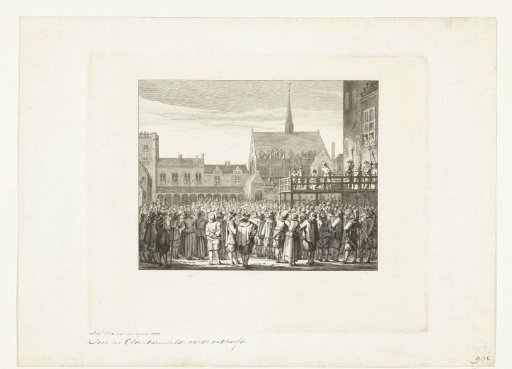 Beheading of Johan van Oldenbarnevelt, 1619