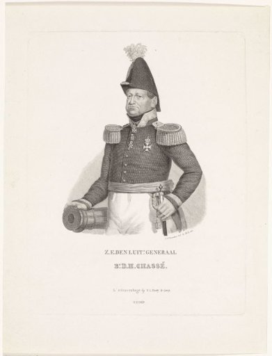 Portrait of General David Hendrik Baron Chassé