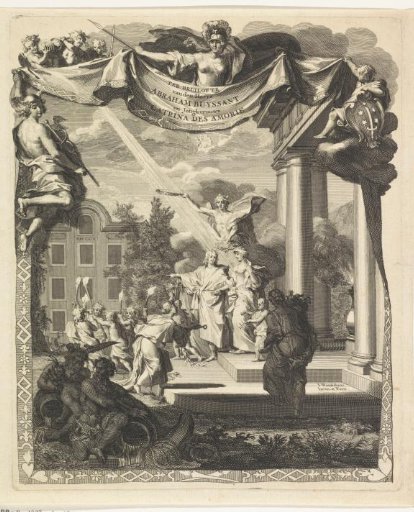 Allegorical Representation on the Occasion of the Marriage of Abraham Buyssant and Catharina des Amorie