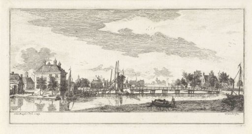 View of the village of Uithoorn