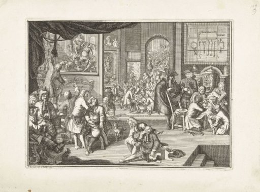 The Workshop of the Surgeons' Guild, 1731