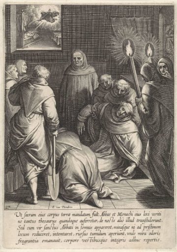 Exhumation of the body of Thomas Aquinas