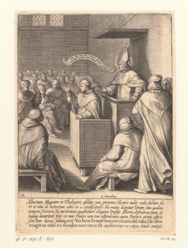 Albertus Magnus Preaching