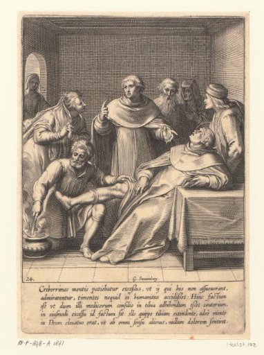 Thomas of Aquinas at a Leg Operation