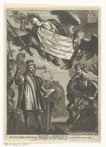 Disputations of Reinhard Bachow von Echt and Hieronymus Treutler