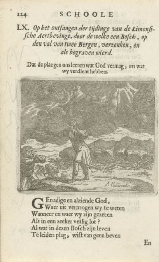 Figures in a Landscape in a Storm