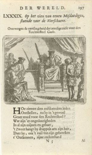 Man Brought Before a Court