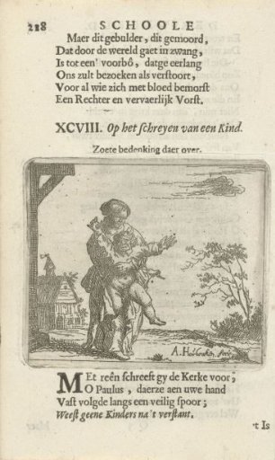 Woman with a Crying Child