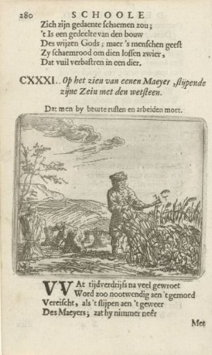 Peasants in a Field with Sheaves of Corn