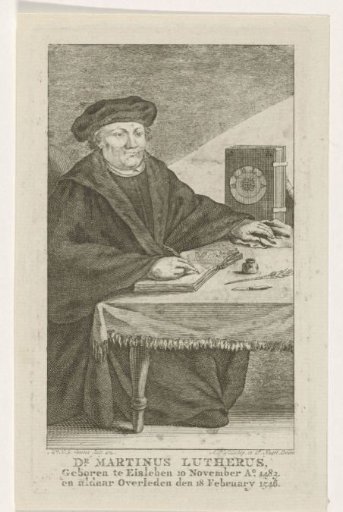 Portrait of Martin Luther